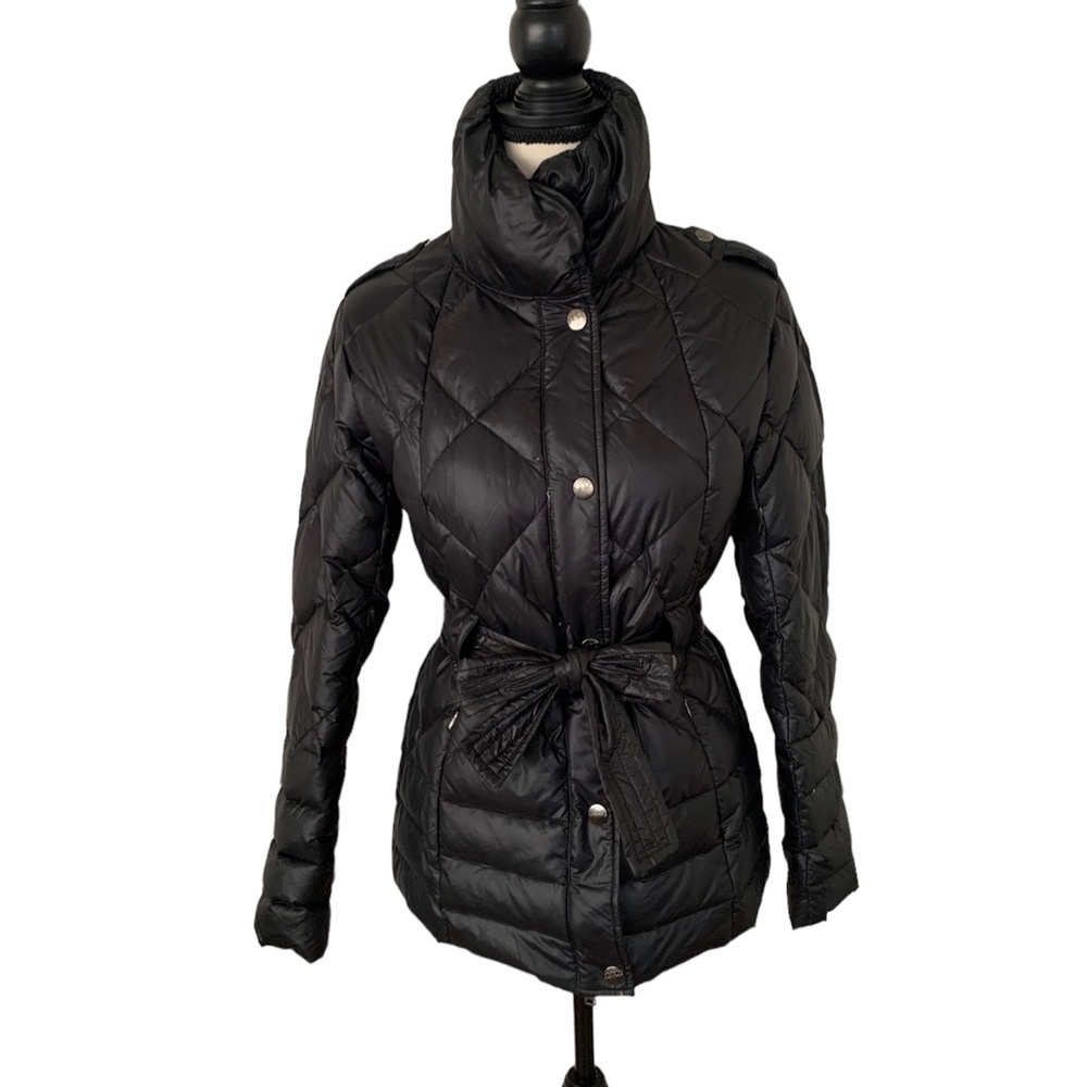 Big Chill black down feather filled puffer jacket size S